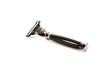Ebony wood razor