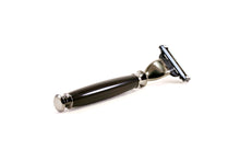 Ebony wood razor