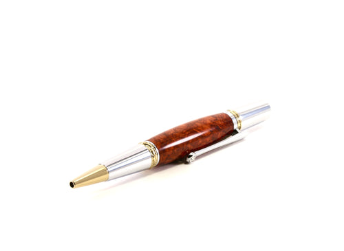 Elegant burl wood pen