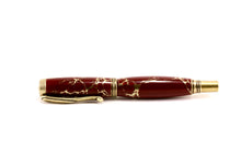 Gold and Maroon Pen