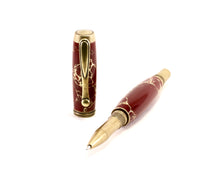 Gold and Maroon Pen