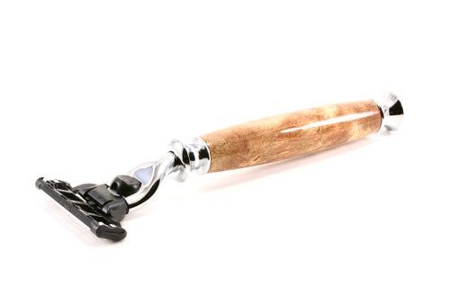 Hand Turned Wood Razor