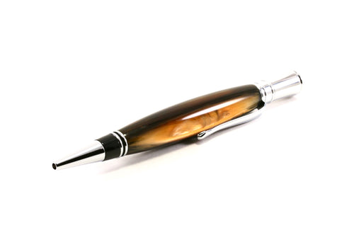  Lanier Pens Classic Rollerball Pen - 24kt Gold - Lignum Vitae  : Fine Wood Pens : Office Products