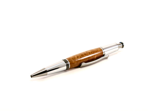 Premium Ballpoint Click Pen, Coolibah Burl (486)