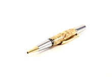 Premium Wooden Writer's Pen, Natural Box Elder Burl (490)