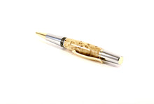 Premium Wooden Writer's Pen, Natural Box Elder Burl (490)