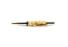 Premium Wooden Writer's Pen, Natural Box Elder Burl (490)