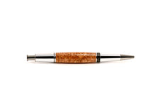 Premium Ballpoint Click Pen, Orange Box Elder Burl (450)