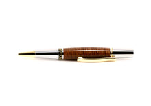 Premium Wooden Writer's Pen, Curly Tasmanian Blackwood (497)