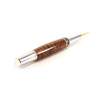 Premium Wooden Writer's Pen, Curly Tasmanian Blackwood (497)