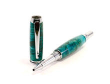 Comfort Rollerball Pen, Green Box Elder Burl (426)