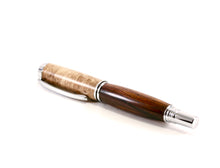 Comfort Rollerball Pen, Cocobolo Rosewood with Maple Burl Cap (116)