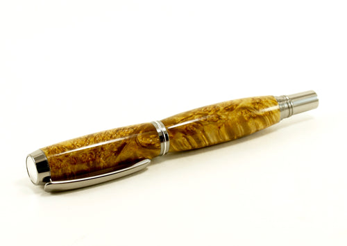 box elder burl rollerball pen