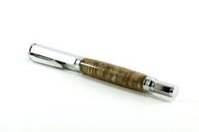 Magnetic Rollerball Pen, Dyed Dark Maple Burl (575)