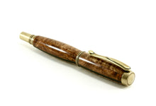 Executive Rollerball Pen with Wooden Case, Modern Luxury Wood Design (577)