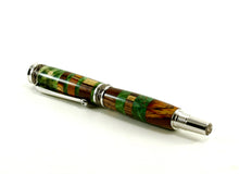 Collector Rollerball Pen, Green and Orange Segments (573)