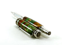 Collector Rollerball Pen, Green and Orange Segments (573)