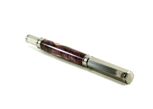 Magnetic Rollerball Pen, Purple Box Elder Burl (579)