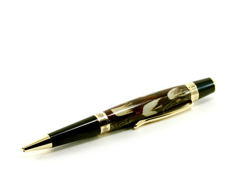 handmade feather pen