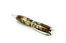 Comfort Fountain Pen, Double-Dyed Box Elder Burl (586)