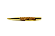 "Thank You" Ballpoint Pen, Maple Burl Wood (593)