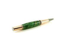 Premium Wooden Writer's Pen, Green Box Elder Burl (604)