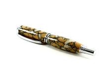 Comfort Rollerball Pen, "Peaches and Cream" Polished Stone (608)