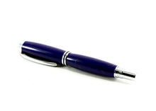 Comfort Rollerball Pen, "Navy Gold" Polished Stone (676)