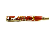 Executive Rollerball Pen, "Fire Granite" Polished Stone (677)