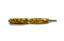 Comfort Rollerball Pen, "Yellow Dino Bone" Polished Stone (123)